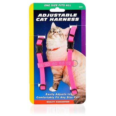 Adjustable Cat Harness-One Size Fits All Red picture
