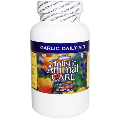 Azmira Holistic Animal Care Garlic Daily Aid 180 Soft Gels picture