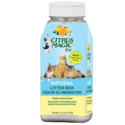 Citrus Magic Litter Box Odor Eliminator Fresh Linen 11.2 oz picture