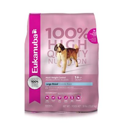 Eukanuba Adult Large Breed Weight Control Dry Dog Food 15 Lb bag picture