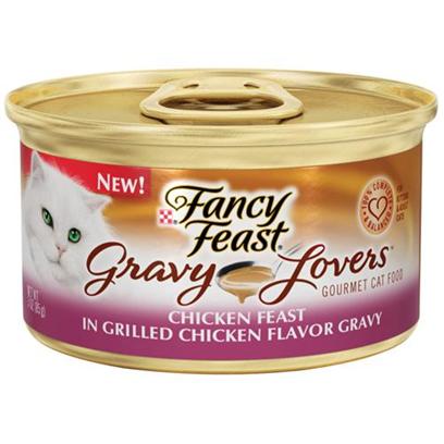 Fancy Feast Canned Chicken for Cats Chunky Chicken Feast - 3 oz cans/case of 24 picture
