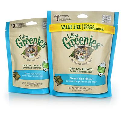 Feline Greenies Ocean Fish Flavor Dental Treats 5.5 oz. picture