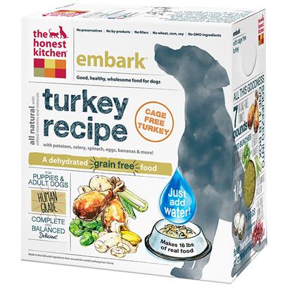 Honest Kitchen Embark Dehydrated Grain-Free Turkey Dog Food 10 lbs picture