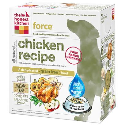 Honest Kitchen Force Dehydrated Grain-Free Chicken Dog Food 10 lbs picture