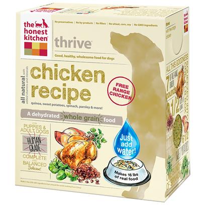 Honest Kitchen Thrive Dehydrated Grain-Free Chicken Dog Food 10 lbs picture