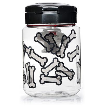 Lixit Plastic Treat Jar With Lid Lixit Dog Treat Jar 64Oz picture