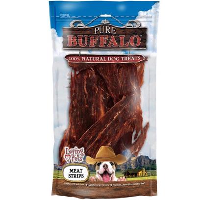 Loving Pets Pure Buffalo Meat Jerky Strips 3.5 oz picture