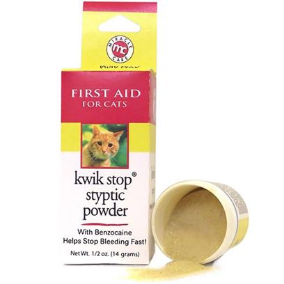 Miracle Care Kwik Stop Styptic Powder for Cats 0.5 oz picture