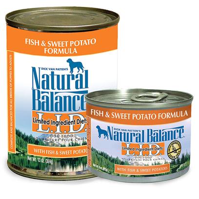 Natural Balance L.I.D. Limited Ingredient Diets® Sweet Potato & Fish Canned Dog Formula 13 oz. - case of 12 picture