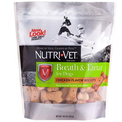 Nutri-Vet Breath & Tartar Mint & Parsley Biscuits (19.5 oz) picture