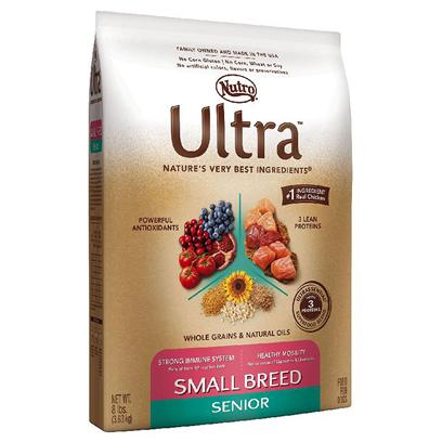 Nutro Ultra Small Breed Senior Dry Dog Food 4 lb bag picture