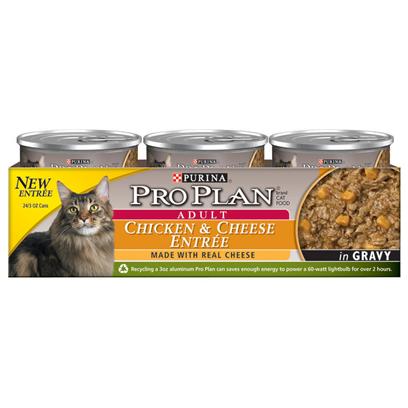 Purina Pro Plan Adult Chicken & Cheese Entrï¿½e In Gravy 3 oz - Case Of 24 picture
