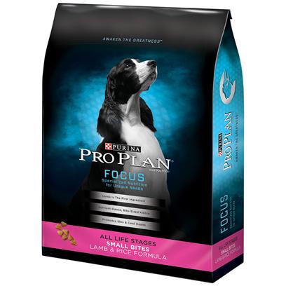 Purina Pro Plan All Life Stages Small Bites Lamb and Rice Dry Dog Food 18 Lb bag picture