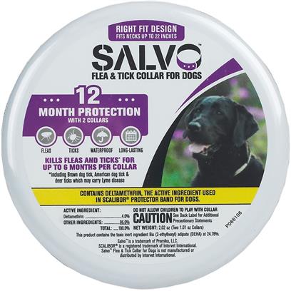 Salvo Flea and Tick Collar for Dogs Large picture