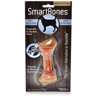 Smart Bone Peanut Butter Bone Sb Peanut Butter Mini 8Pk picture