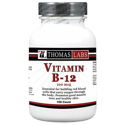 Thomas Labs Vitamin B-12 100mcg 100 count picture