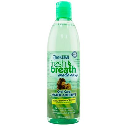 Tropiclean Fresh Breath Oral Care Water Additive 16 oz picture