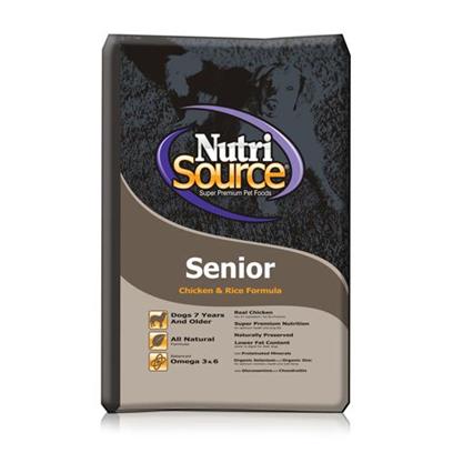 Tuffies Pet Nutrisource Senior Dry Dog Food 30 Lb bag picture