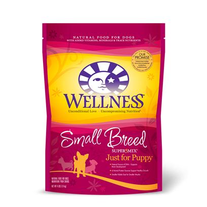 Wellness Small Breed Just For Puppy Formula Dry Dog Recipe 4 Lbs picture