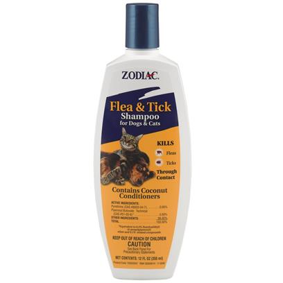 Zodiac Flea & Tick Shampoo for Dogs & Cats 12 oz picture